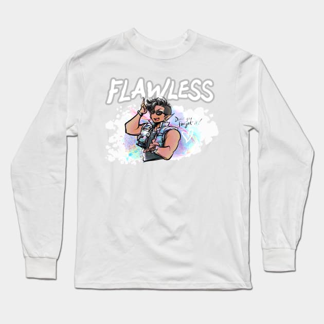 FLAWLESS Long Sleeve T-Shirt by SHOP ACHIRU